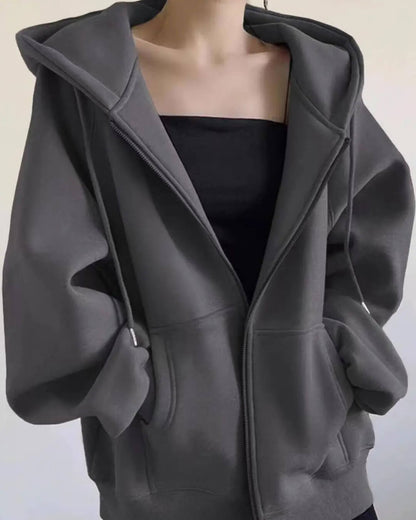Eveline Zip-Up Hoodie