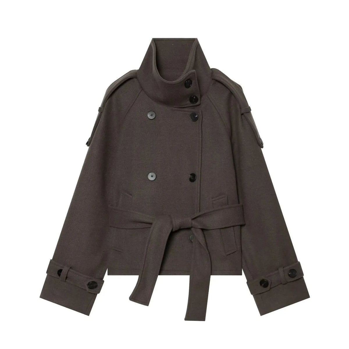 Esther Double Breasted Belted Coat