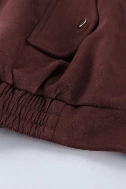 Linda Relaxed Suede Coat