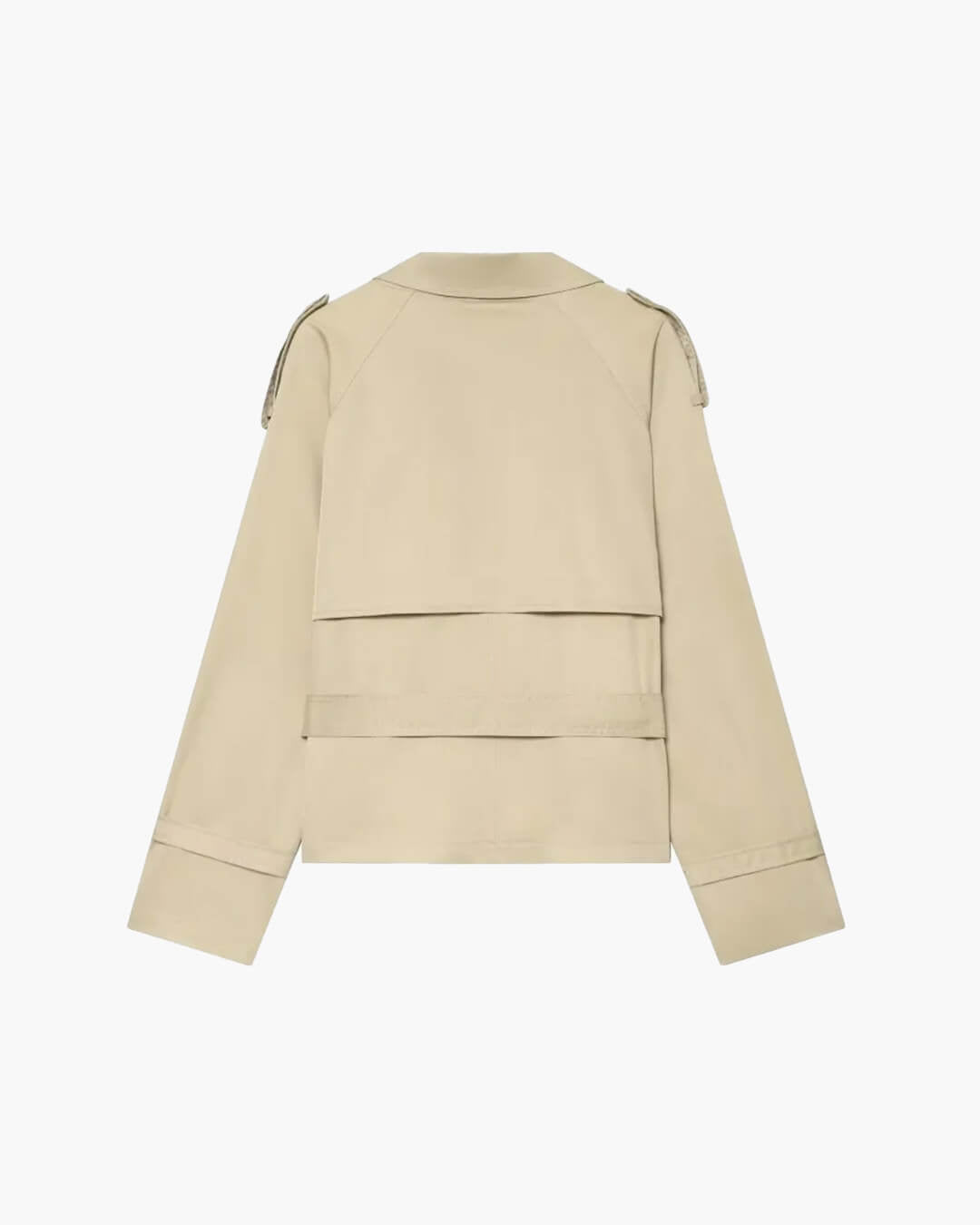 Teresa British Belted Trench Coat