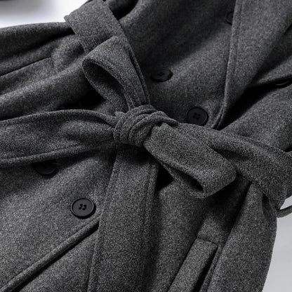 Alicia Gray Belted Long Coat