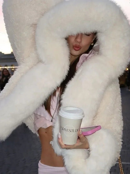 Cynthia Faux Fur Jacket