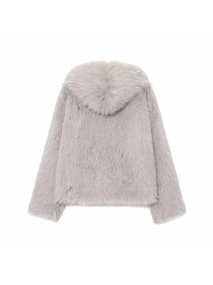 Dana Faux Fur Hooded Jacket
