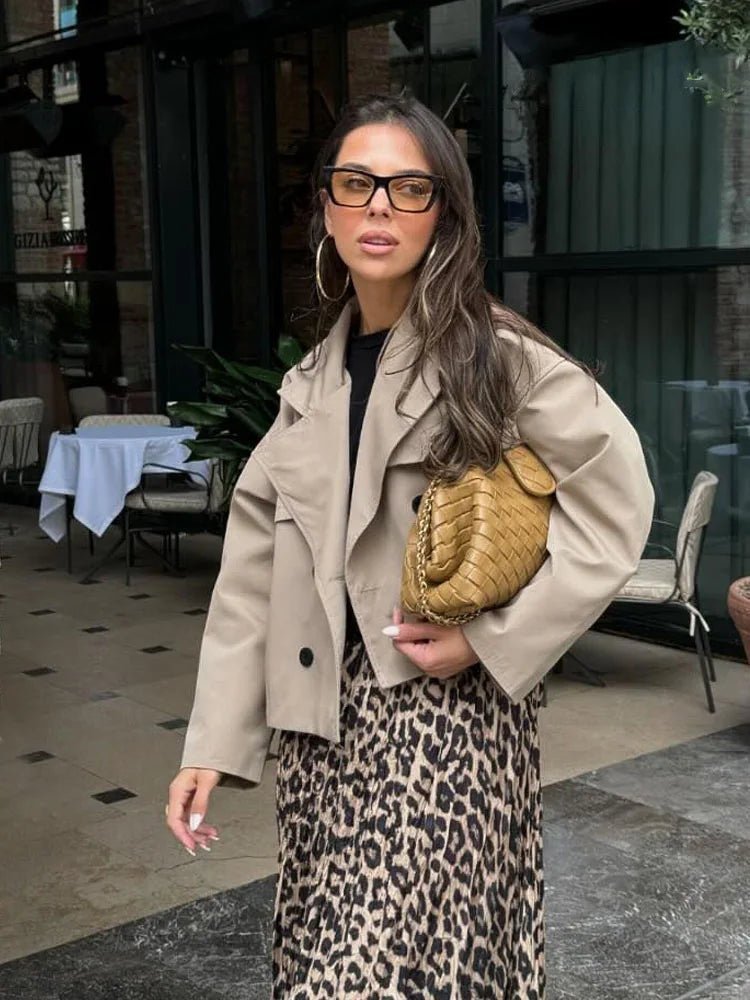 Dhelia Short Trench Coat