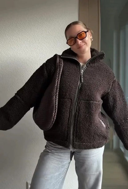 Tidy Zip Up Teddy Jacket