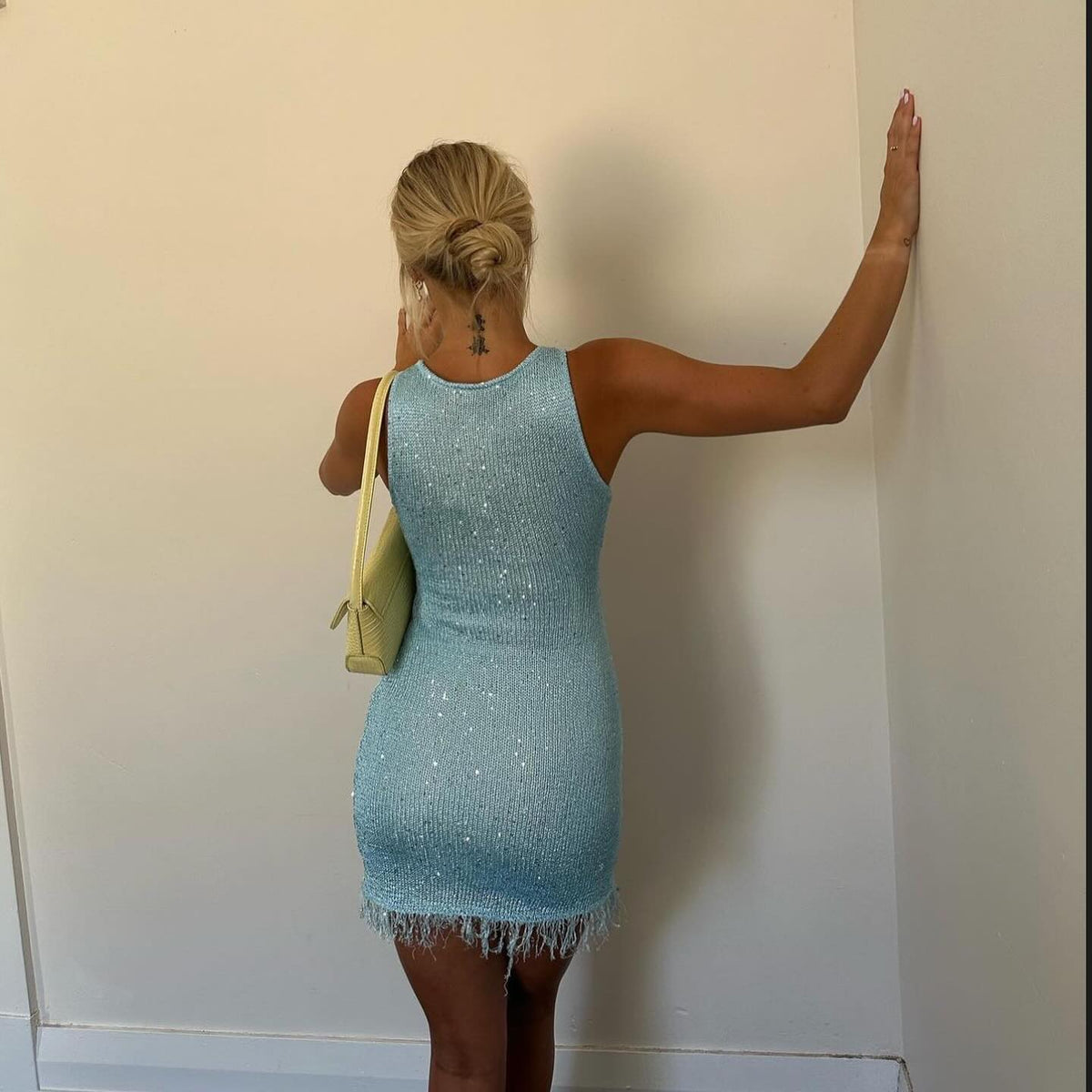 Bianca Tassel Mini Dress