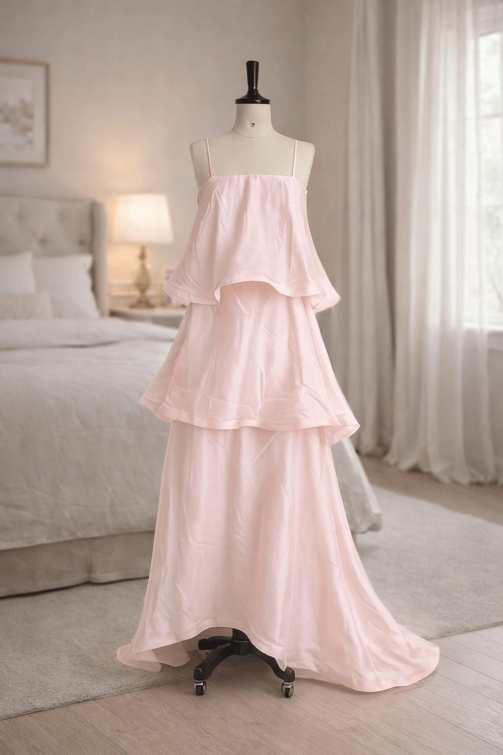 Mila Layered Ruffle Maxi Dress