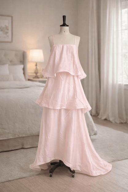 Mila Layered Ruffle Maxi Dress