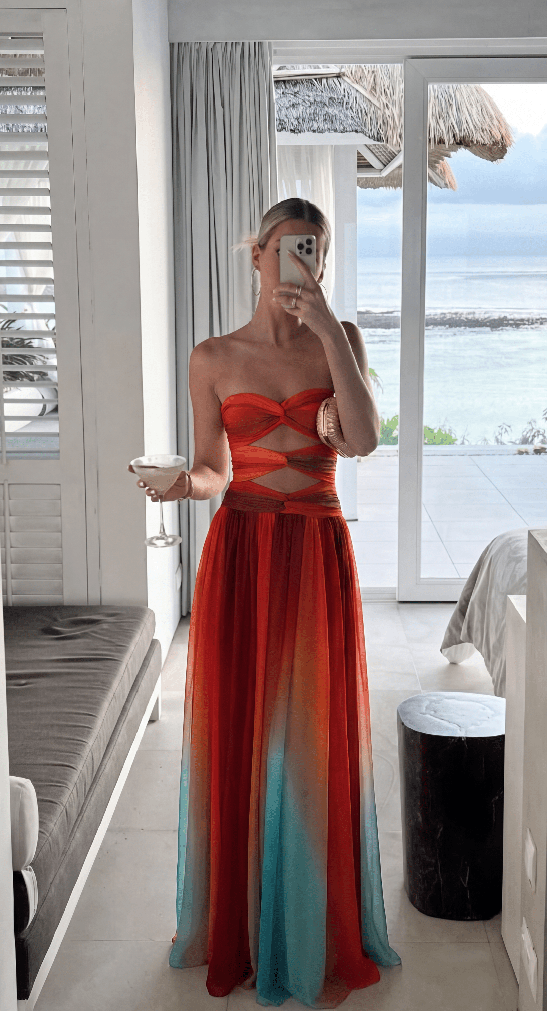 Aiselta Knot Maxi Dress