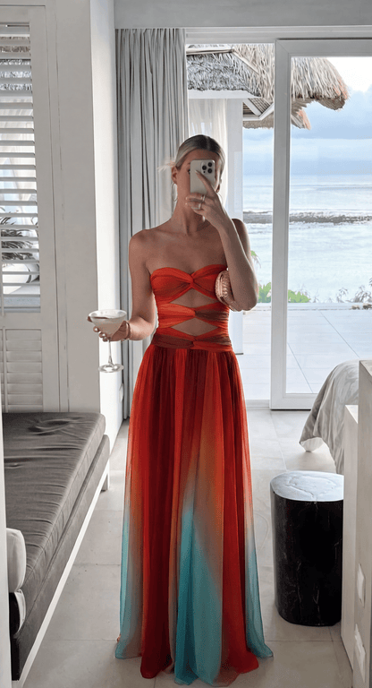 Aiselta Knot Maxi Dress