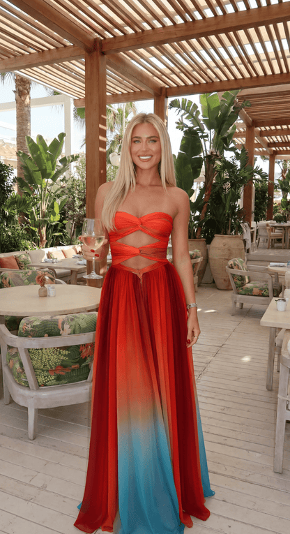 Aiselta Knot Maxi Dress
