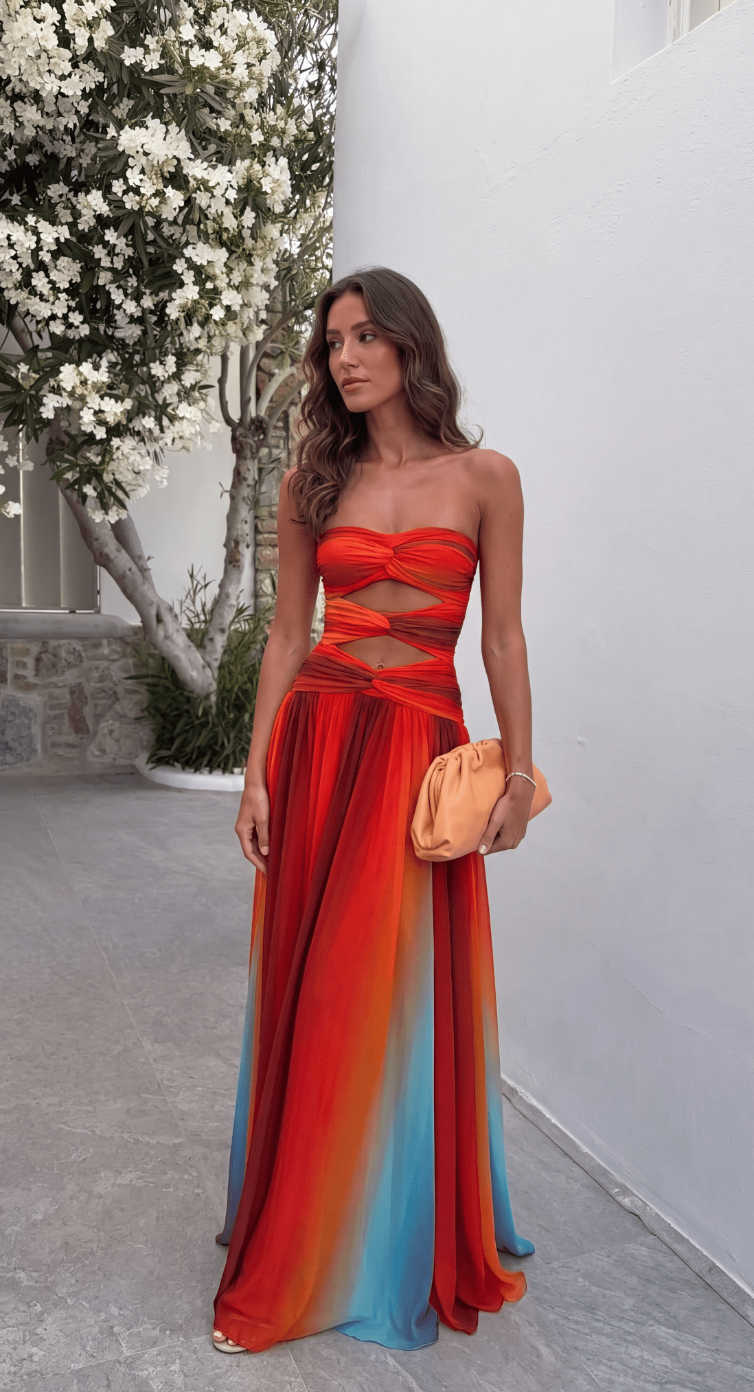 Aiselta Knot Maxi Dress