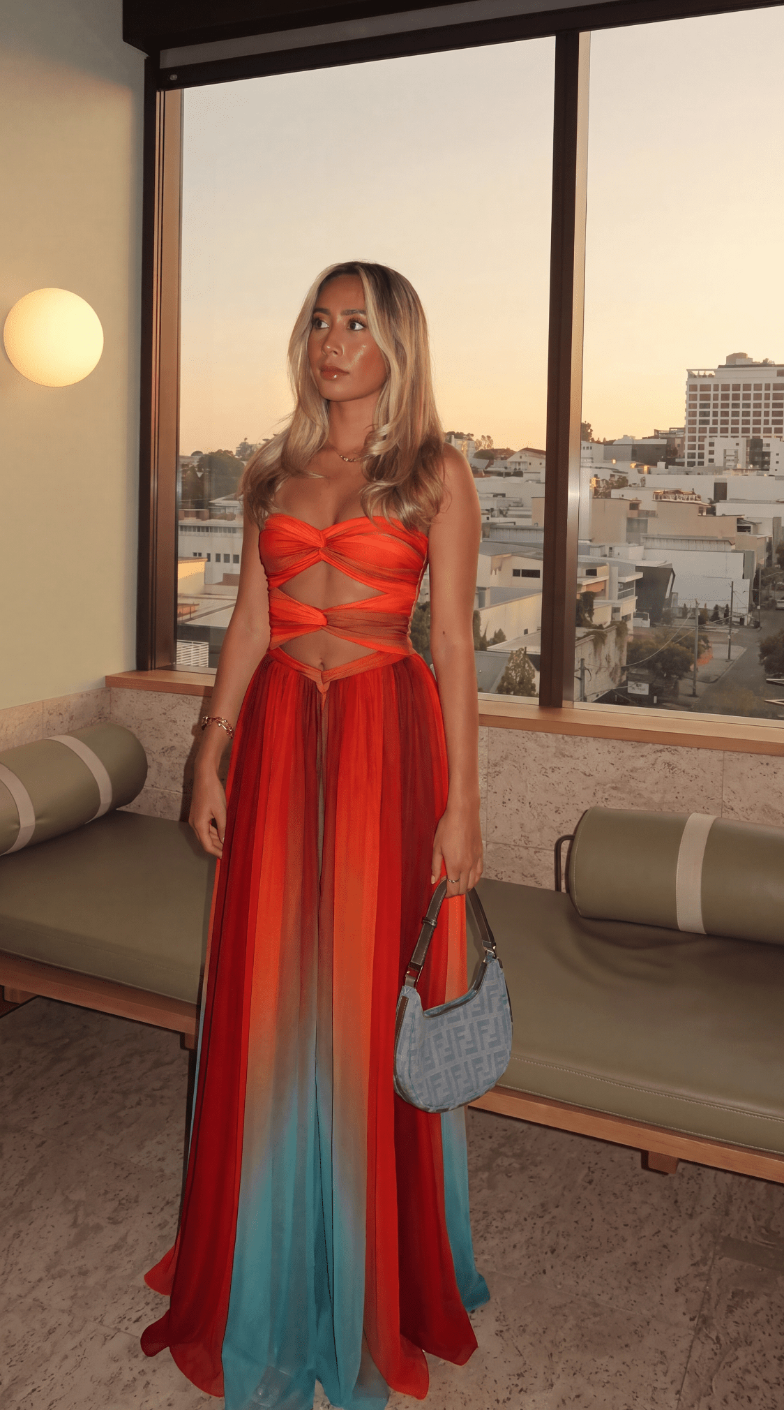 Aiselta Knot Maxi Dress