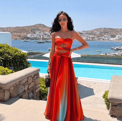 Aiselta Knot Maxi Dress