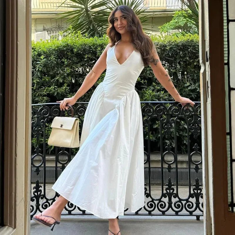 Julie Halter Neck Dress