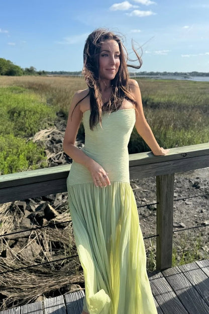 Skyla Strapless Maxi Dress