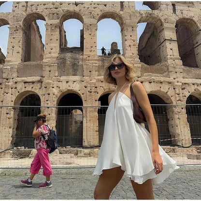 Sophie Halter Mini Dress