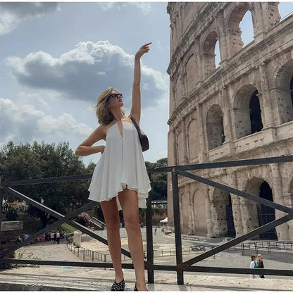 Sophie Halter Mini Dress