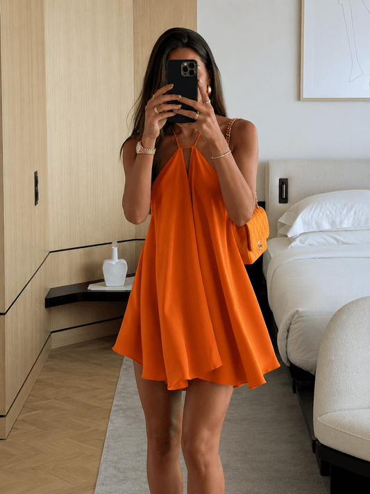 Sophie Halter Mini Dress