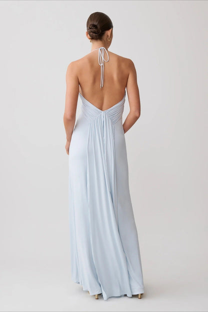 Valentina Halter Mermaid Maxi Dress