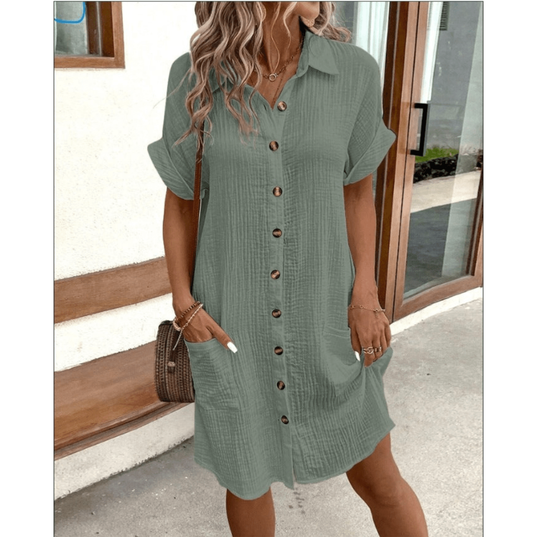 Miriam Modern Shirt Dress
