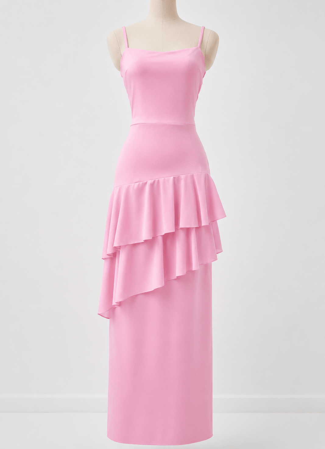 Bianca Backless Spaghetti Strap Maxi Dress