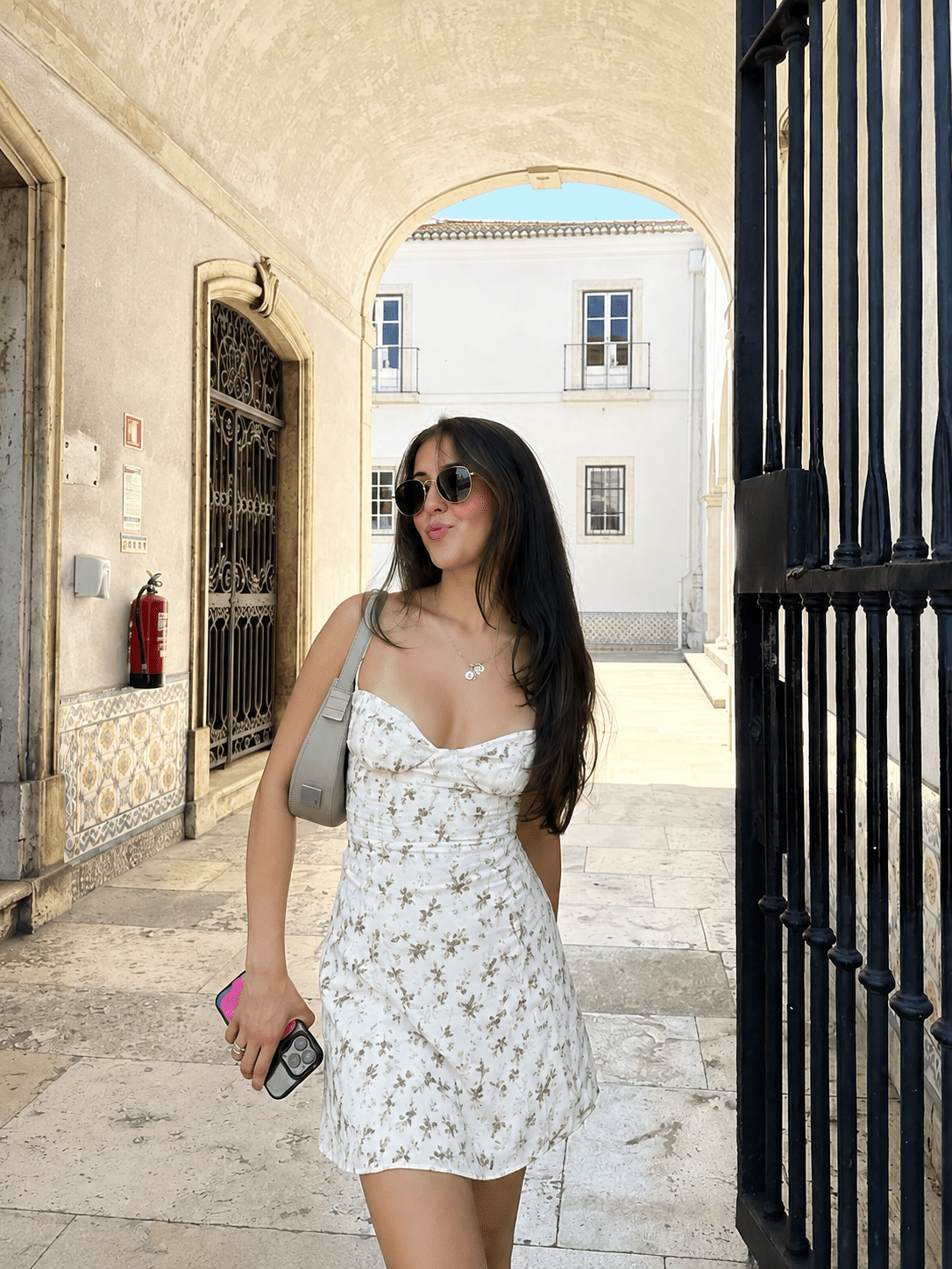 Bianca Sweetheart Neck Cami Dress