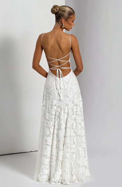 Brielle Sleeveless Floral Maxi Dress
