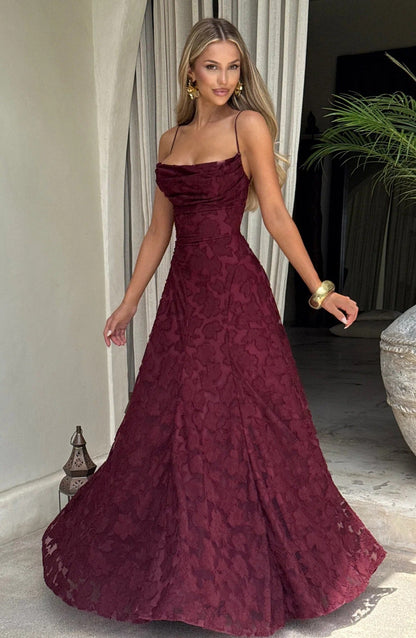 Brielle Sleeveless Floral Maxi Dress