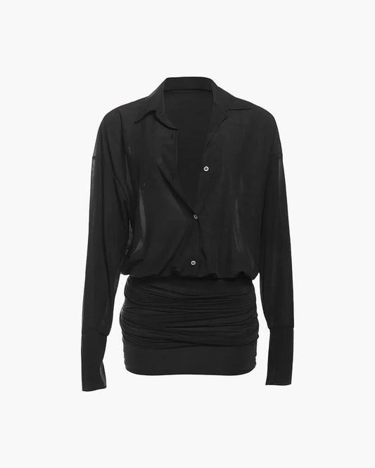 Kendall Long Sleeve Shirt Dress