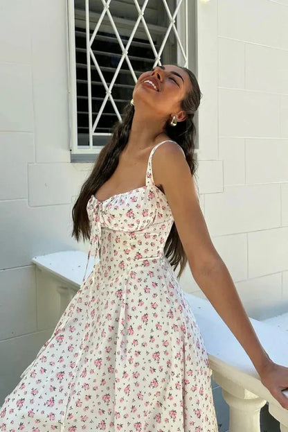 Isabella Corset Midi Dress