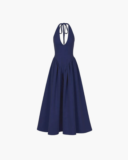 Kristy Deep Neck Maxi Dress
