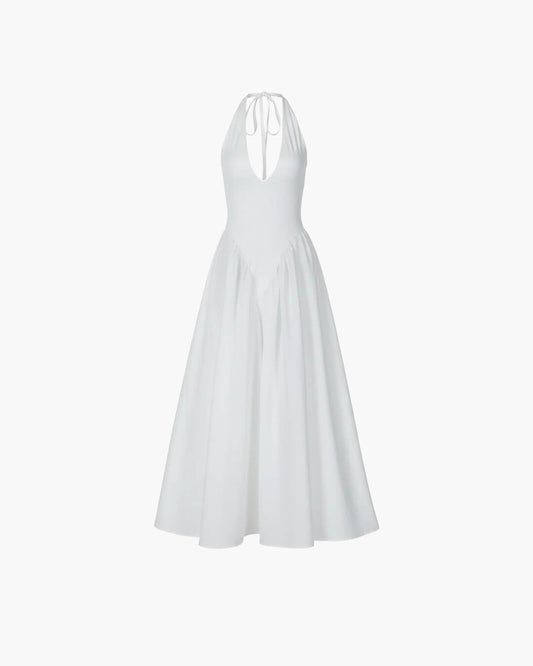 Kristy Deep Neck Maxi Dress