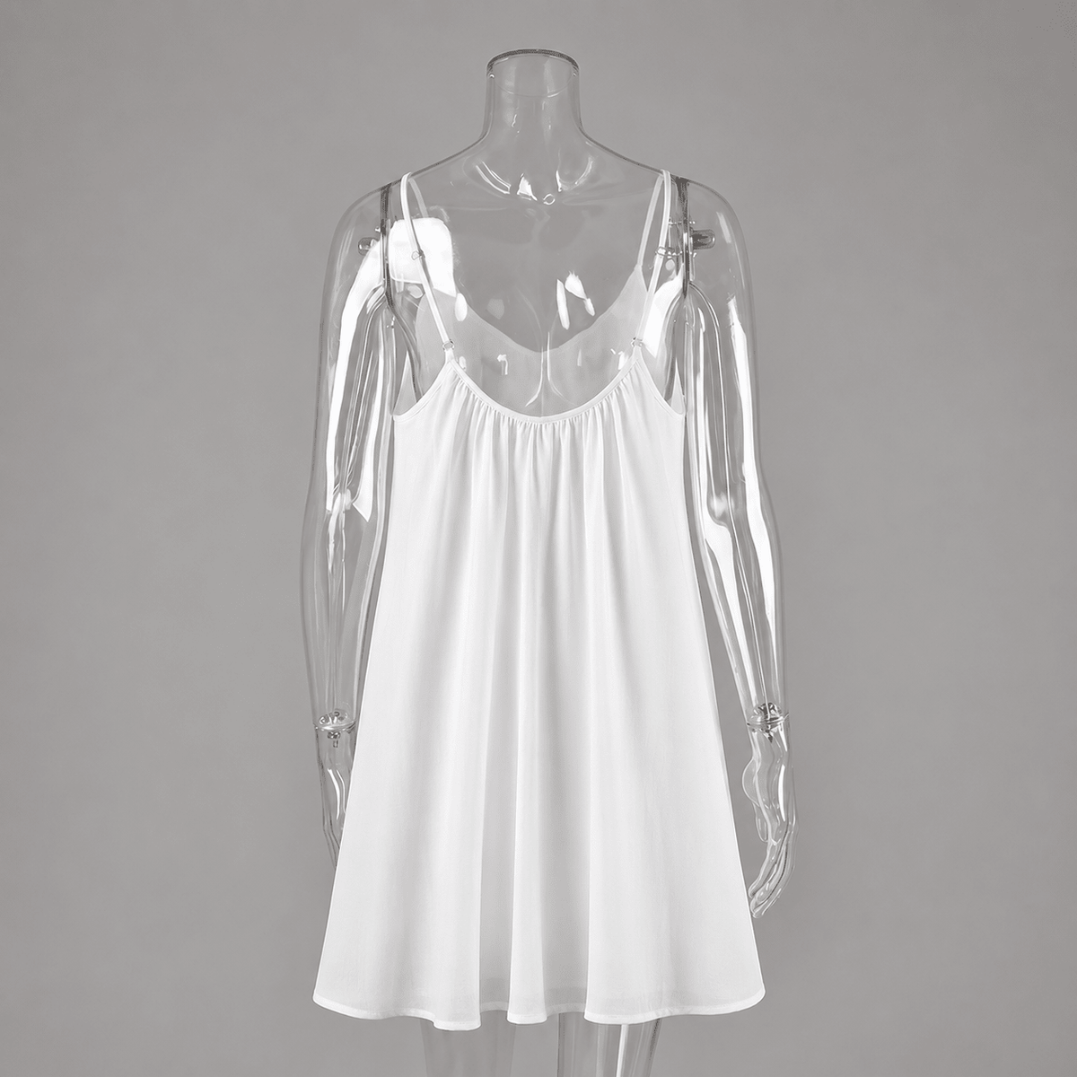 Lavinia Spaghetti Strap Flowy Mini Dress