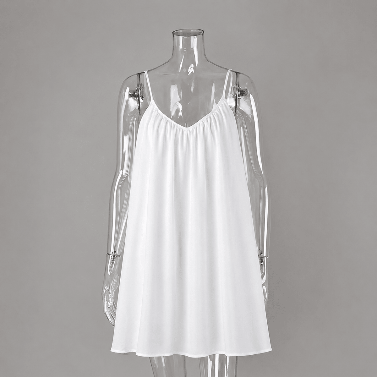 Lavinia Spaghetti Strap Flowy Mini Dress