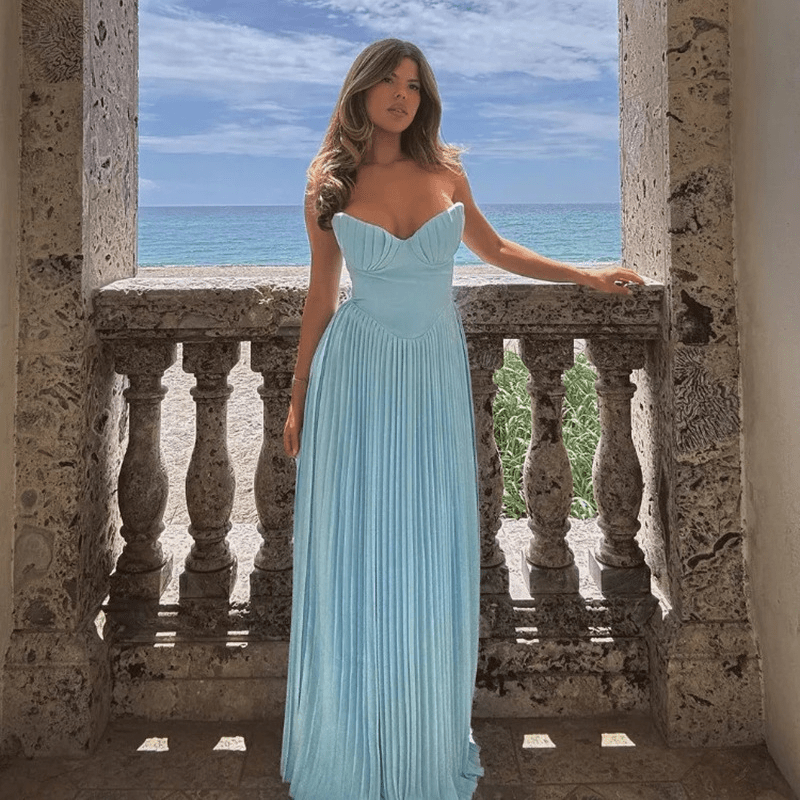 Selena Strapless Maxi Dress