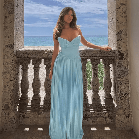 Selena Strapless Maxi Dress