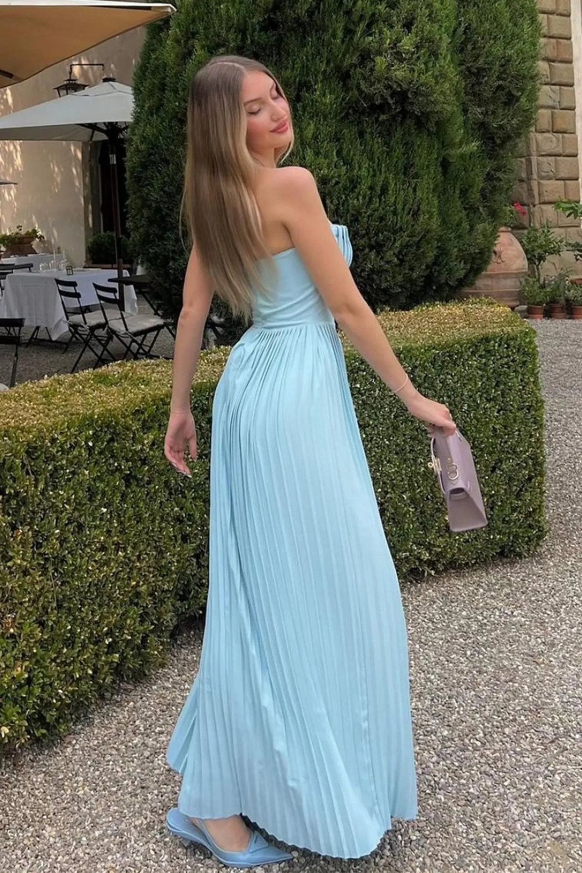 Selena Strapless Maxi Dress