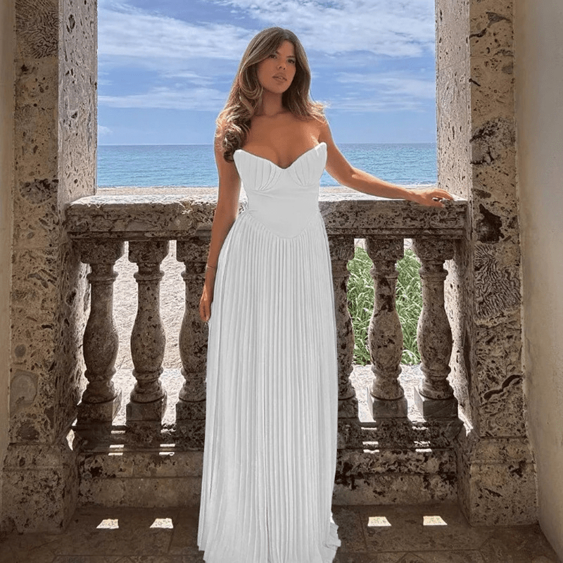 Selena Strapless Maxi Dress