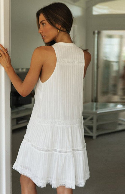 Shelby Boho Sleeveless Mini Dress
