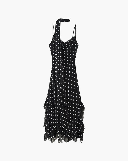 Valerie Polka Dot Maxi Dress