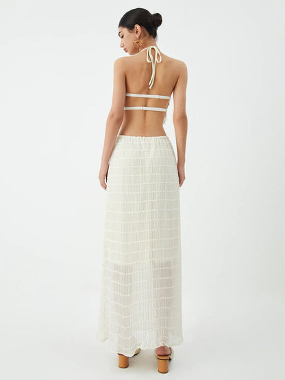 Valerie Two-Piece Set with Frill Details