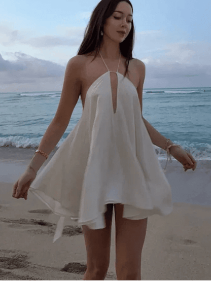 Zinnia Off-Shoulder Hollow Out Summer Dress