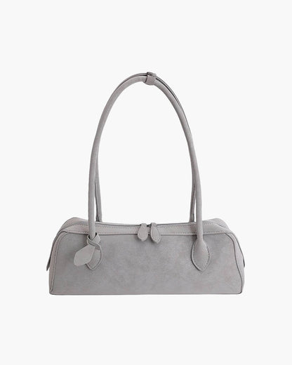 Adora Suede Baguette Bag