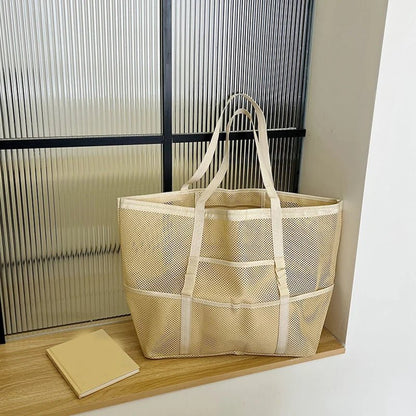 Layla Large Capacity Canvas Beach Tote