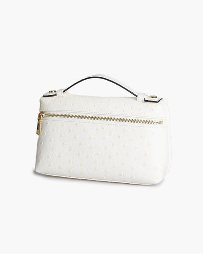 Bianca Ostrich Pattern Bag
