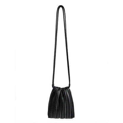 Bianca Pleated Mini Crossbody Bag