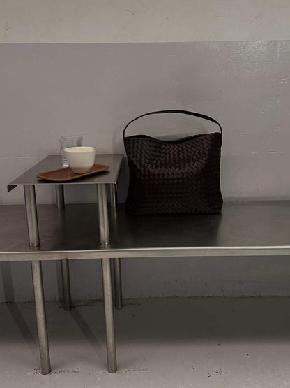 Sylvia Woven Tote Bag