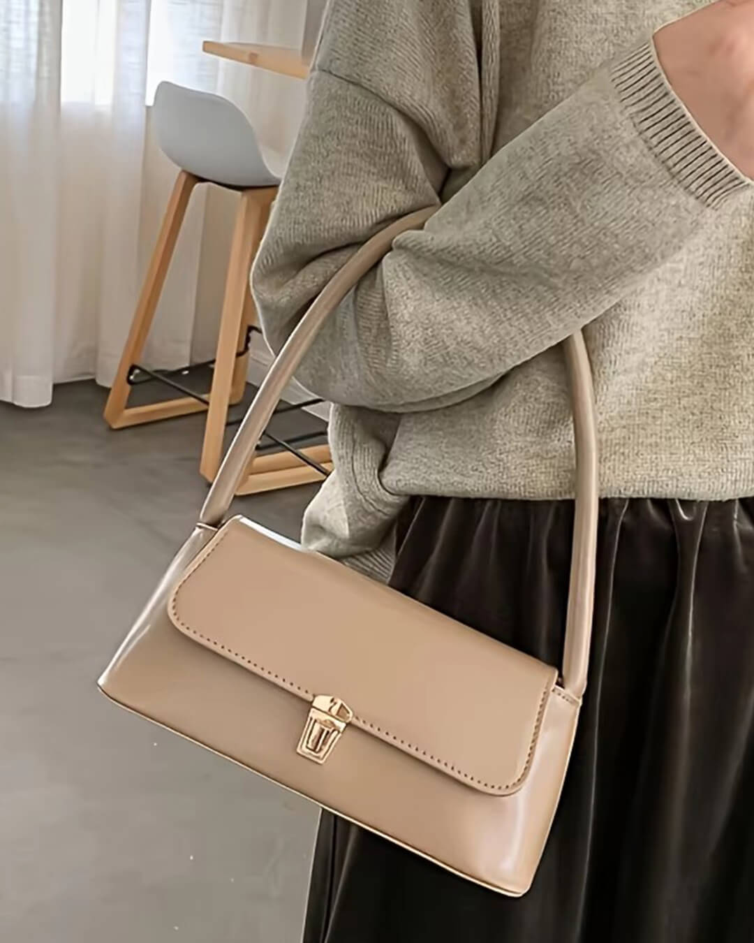 Tally Leather Shoulder Bag