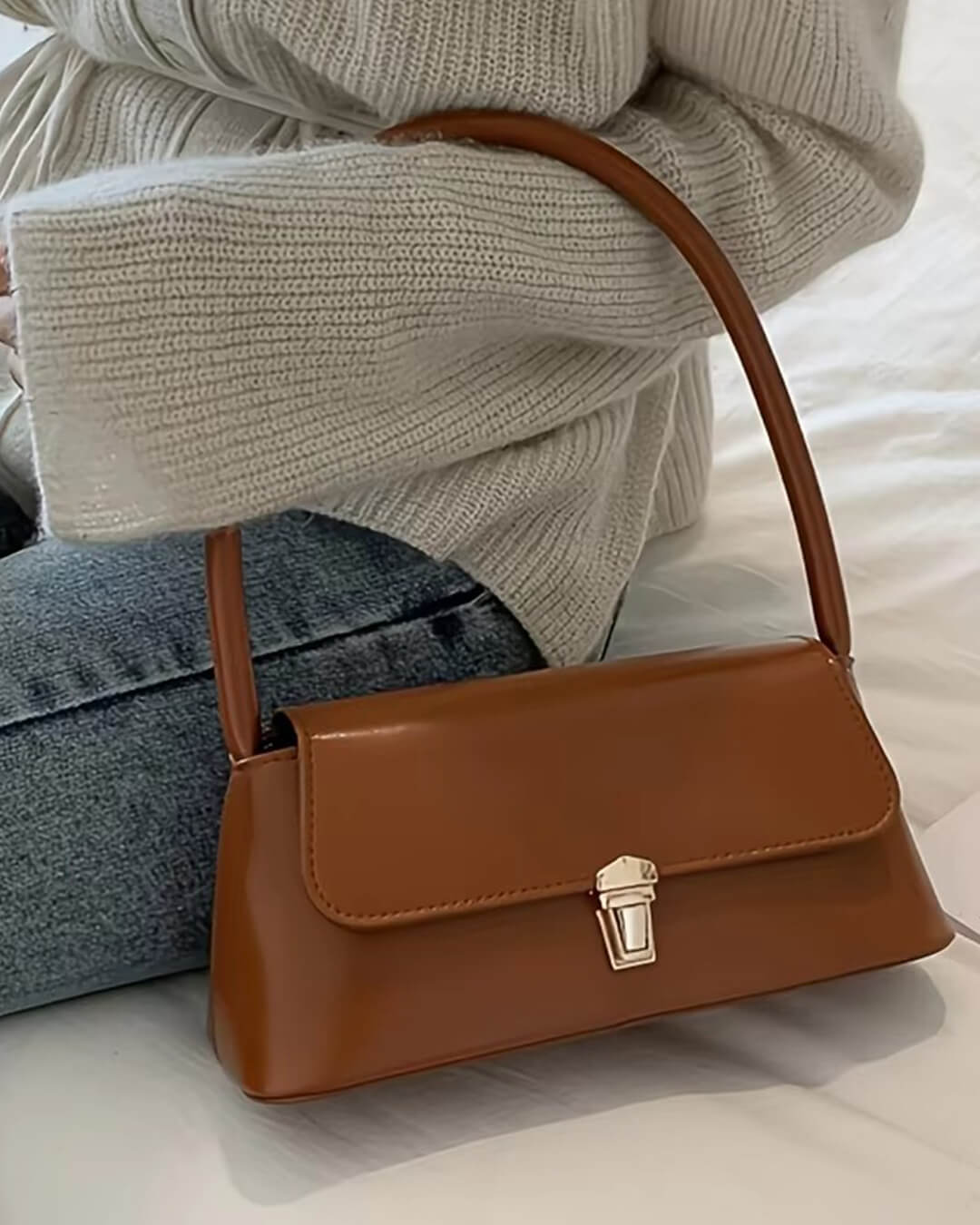 Tally Leather Shoulder Bag